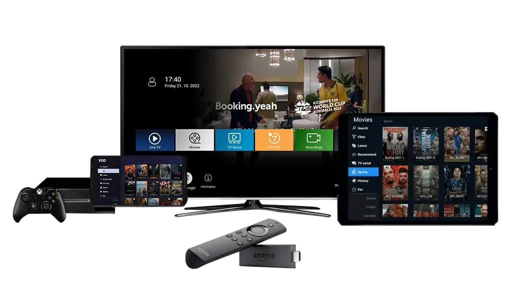 IPTV Code kaufen und auf mehreren Geräten wie Tablet und Smartphone nutzen